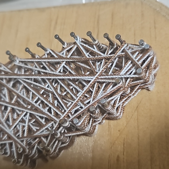 3/30 Custommade String Art on rough wood hanging plaque State of Florida - Picture 3 of 7